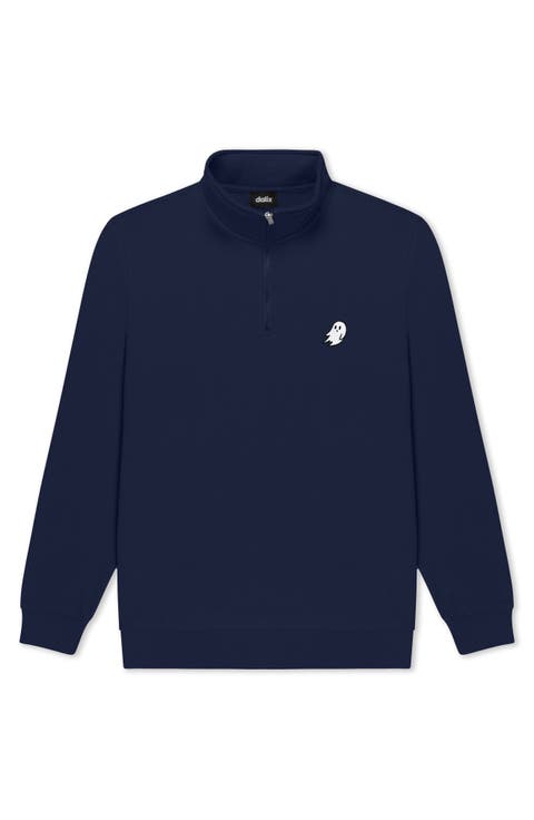 Mens Ghost Quarter Zip Pullover