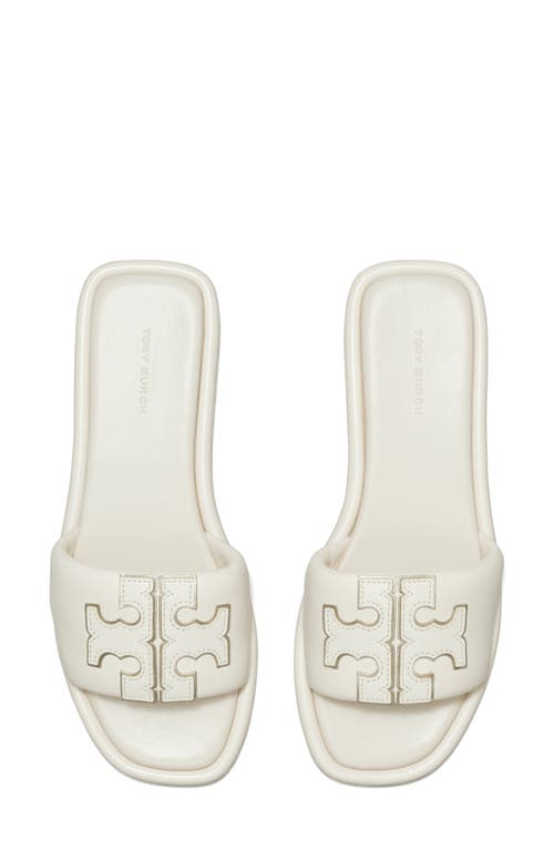 Tory Burch Double-t Leather Sport Slide Sandal