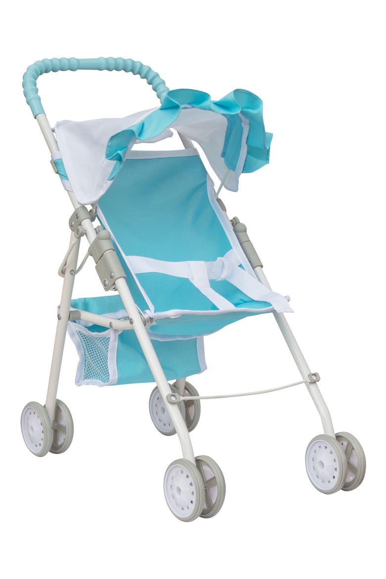 Olivia's Little World 3-in-1 Baby Doll Nursery Set, Alternate, color, BLUE/ WHITE