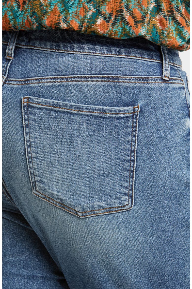 Reese Fab Ab Raw Hem High Waist Ankle Slim Jeans, Alternate, color, REBORN W/MEDIUM
