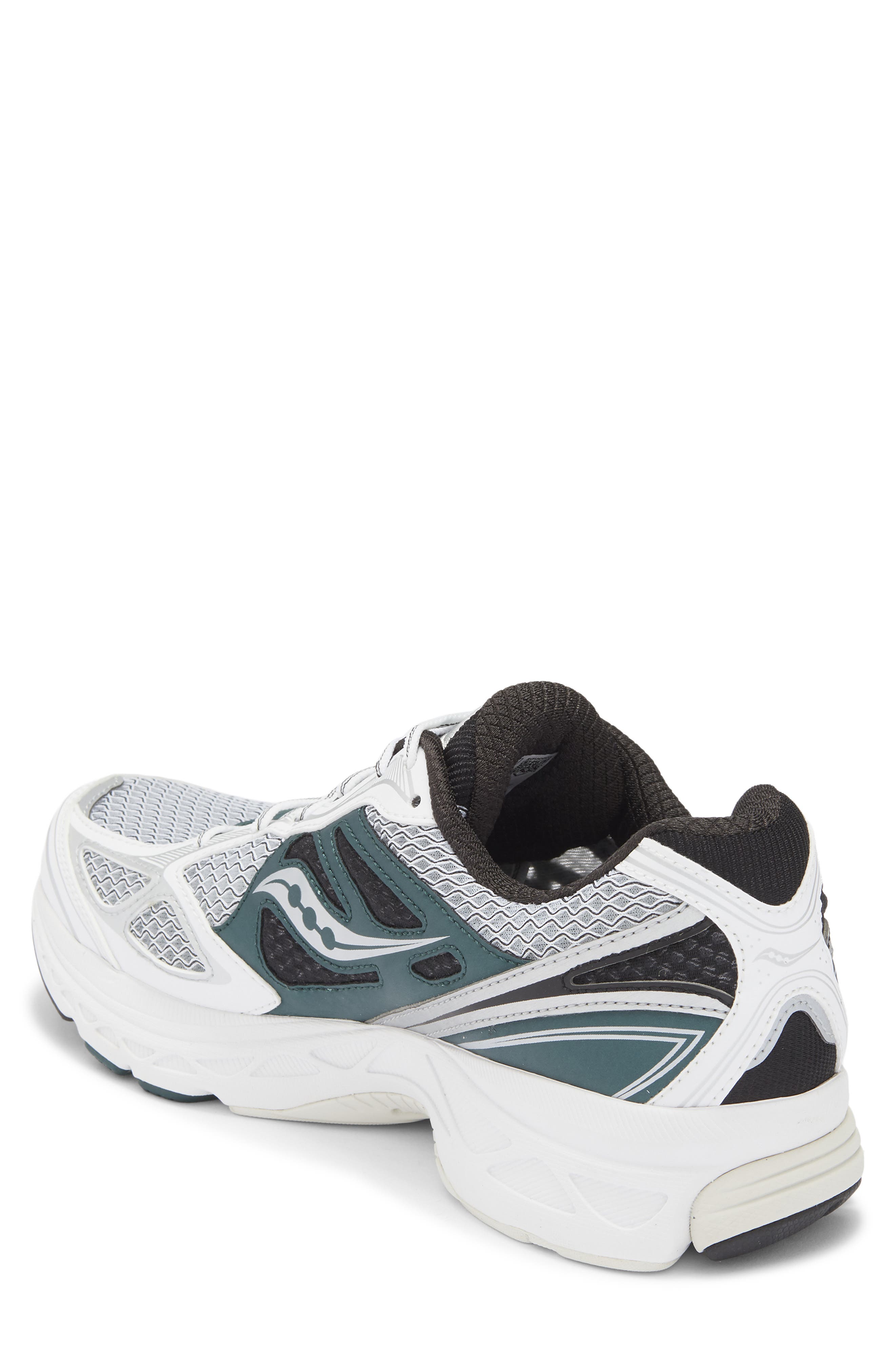 Saucony Gender Inclusive ProGrid Guide 7 Sneaker, Alternate, color, White/ Pine