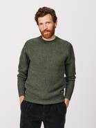 Aubin Prestwick Shetland Crew Neck Sweater