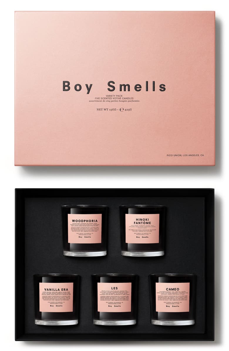 Boy Smells Best Sellers 5-Piece Candle Set (Nordstrom Exclusive) (Limited Edition) $100 Value, Alternate, color, 