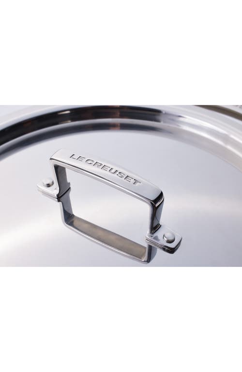 Le Creuset Classic Stainless Steel 5-piece Cookware Set In Stainless Steel