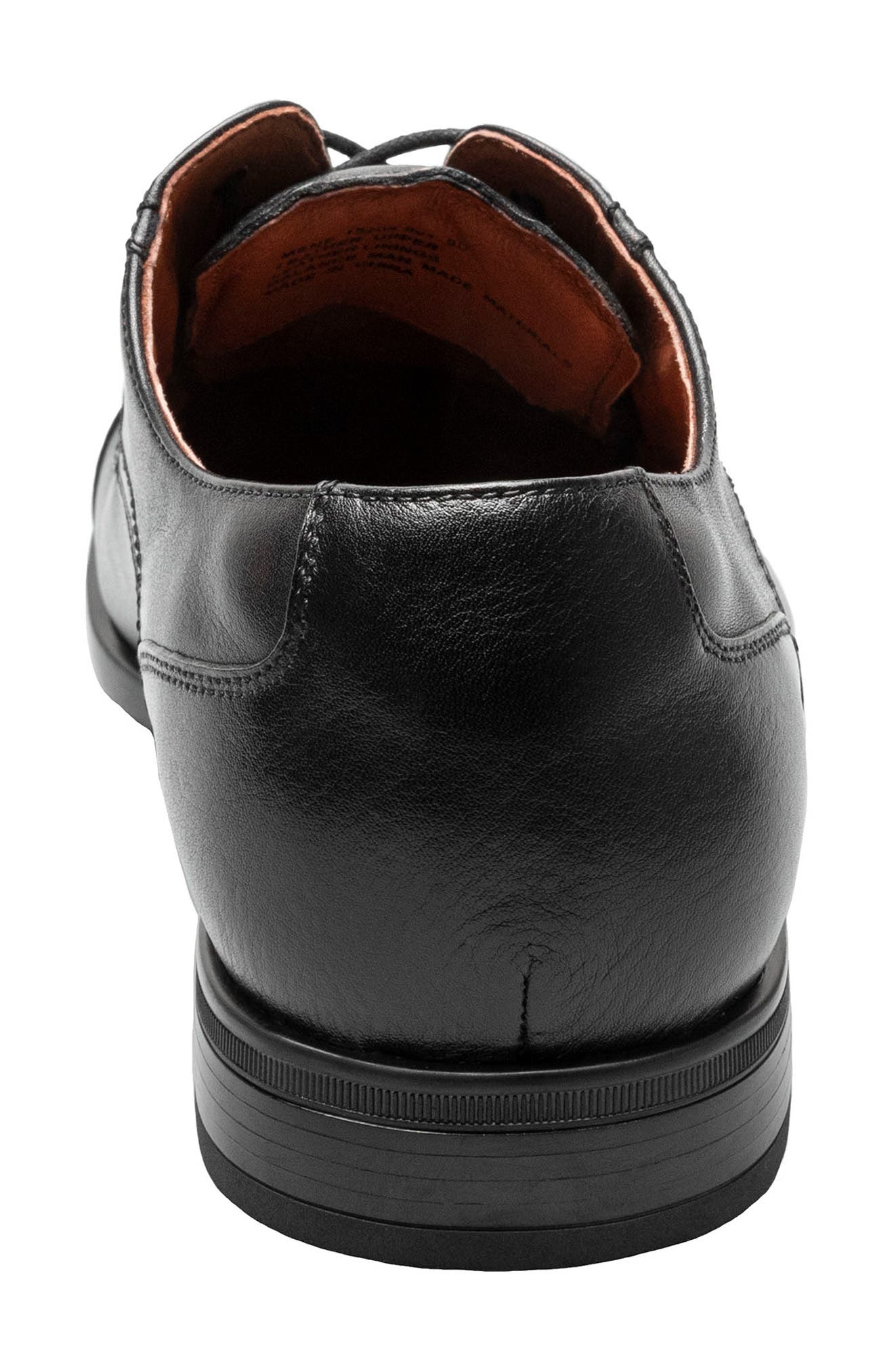 Florsheim Pregamo Cap Toe Derby, Alternate, color, Black