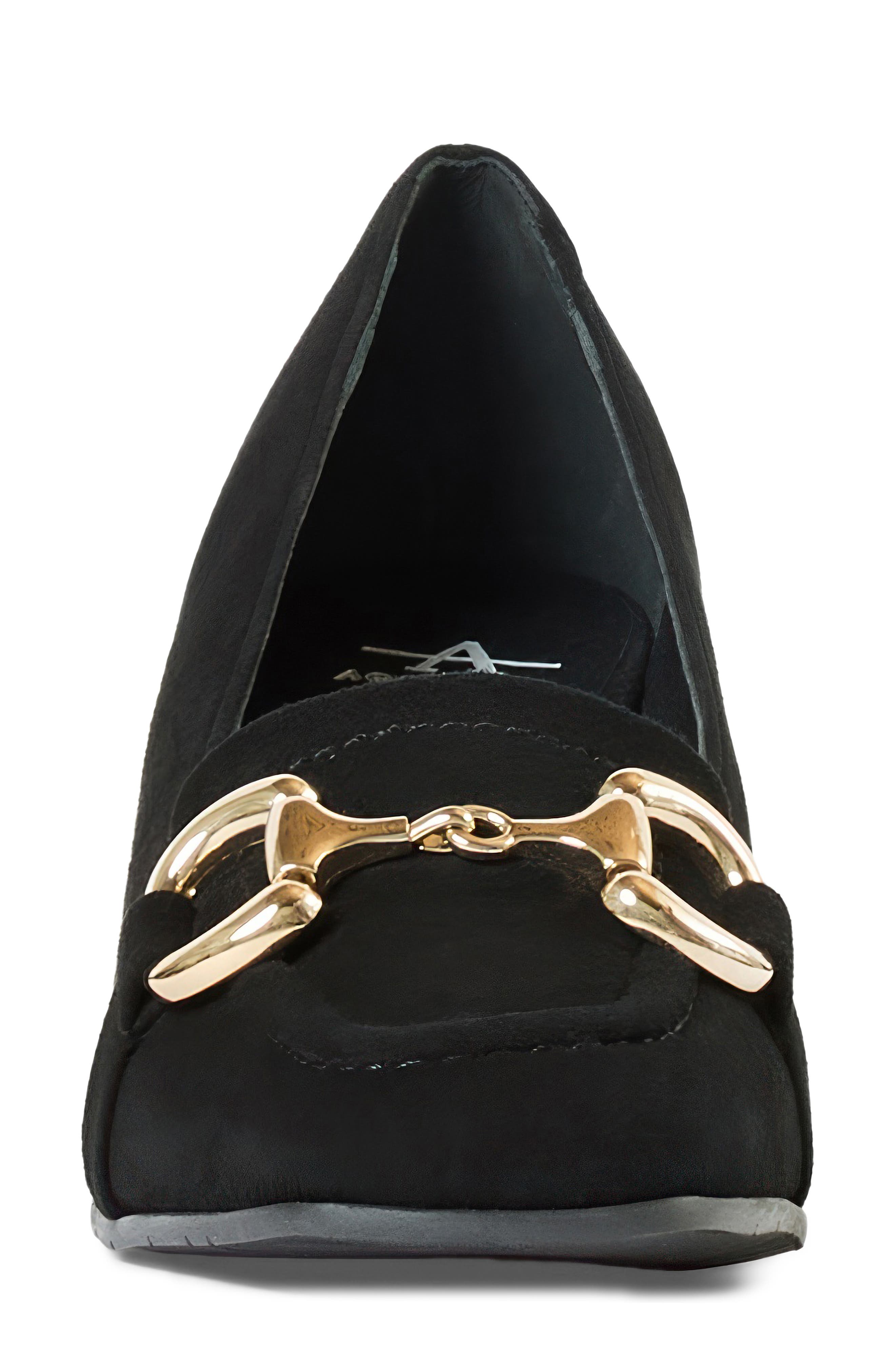 Claudine Pump, Alternate, color, BLACK SUEDE