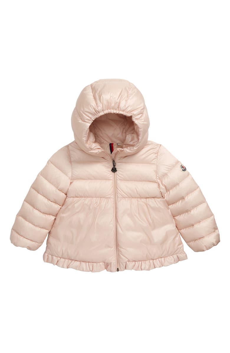 Moncler Odile Hooded Water Resistant Down Jacket, Main, color,