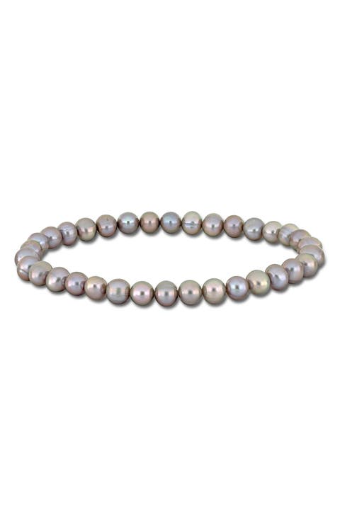 5-5.5mm Cultured Freshwater Pearl Bracelet
