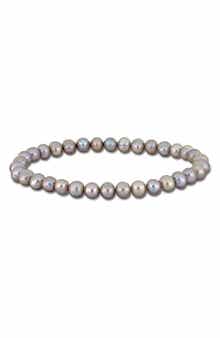 DELMAR 5-5.5mm Cultured Freshwater Pearl Bracelet