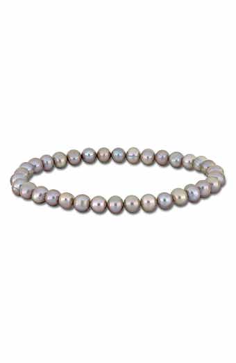 DELMAR 5-5.5mm Cultured Freshwater Pearl Bracelet