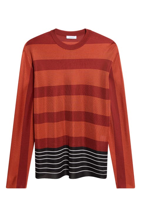 Stripe Crewneck Sweater