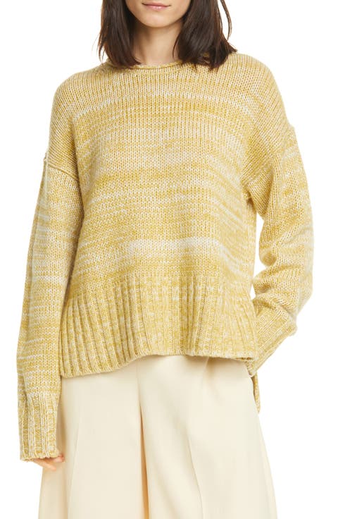 Camuto Marled Slit Sweater