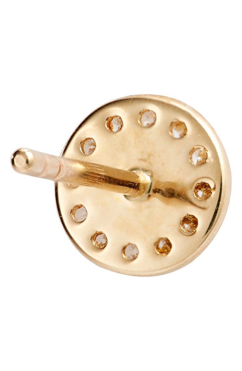 Bony Levy Kiera Diamond Medallion Stud Earrings, Alternate, color,