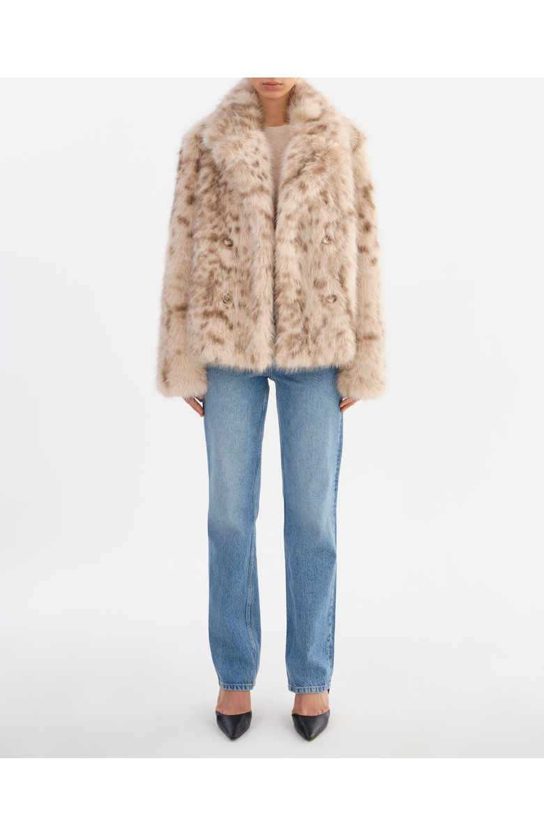LAMARQUE Ravenna | Faux Fur Coat, Alternate, color, Beige