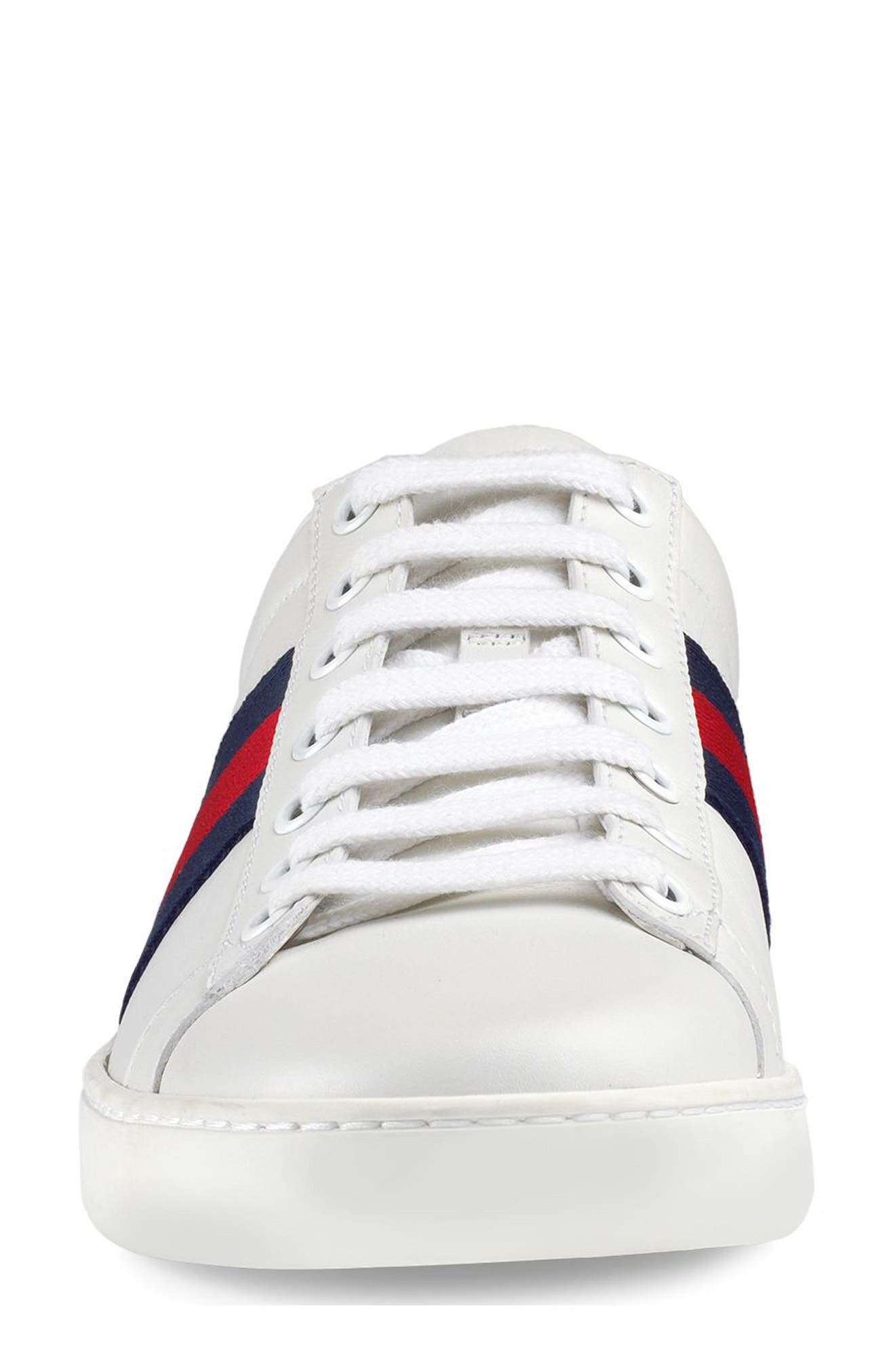 Gucci New Ace Sneaker, Alternate, color, 