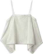 MANGO TEEN <p>Floral Embroidered Lace Inset Top</p>