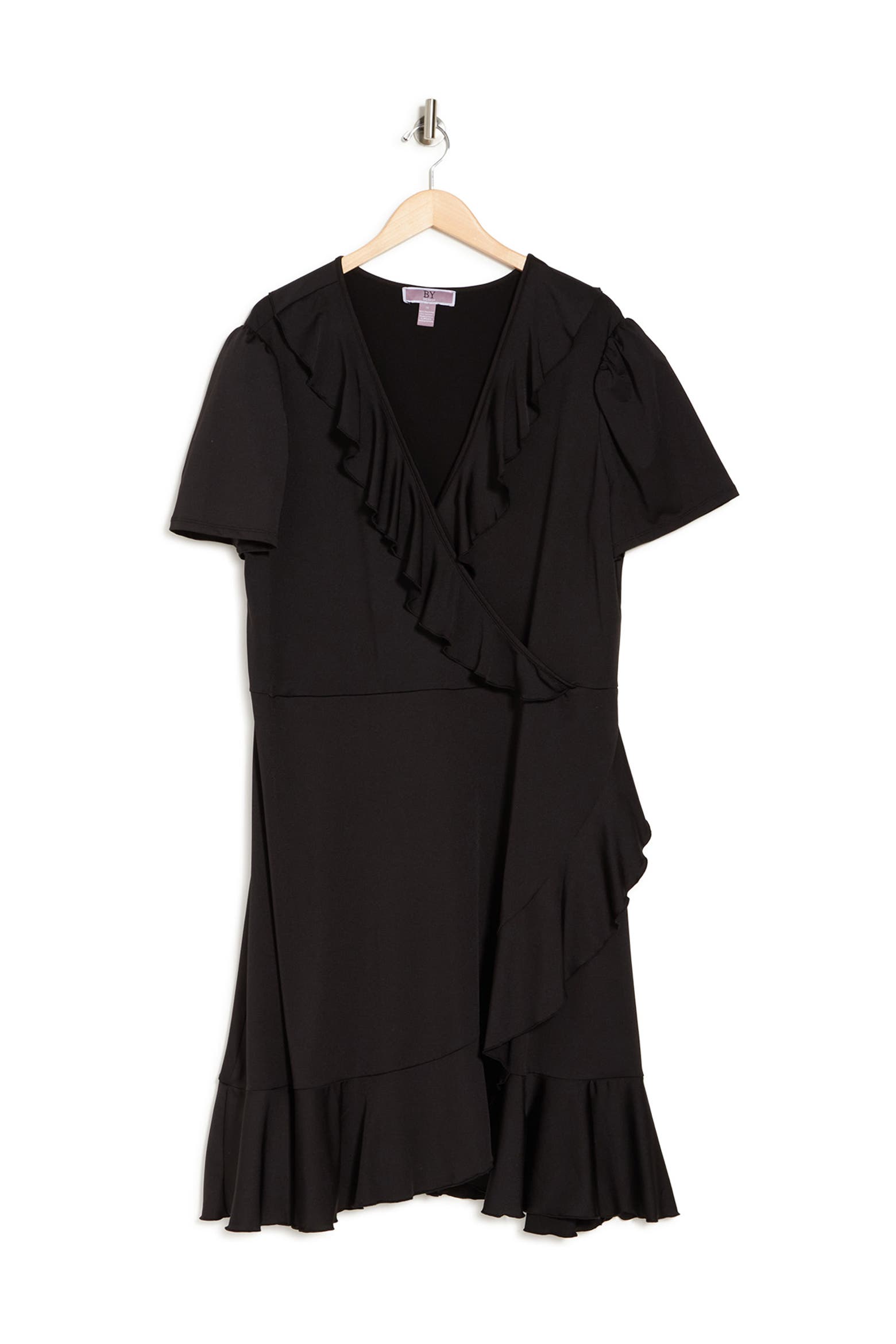 Layout Of Ruffle Love By Design Viola Ruffle Wrap Dress (Women) | Nordstromrack