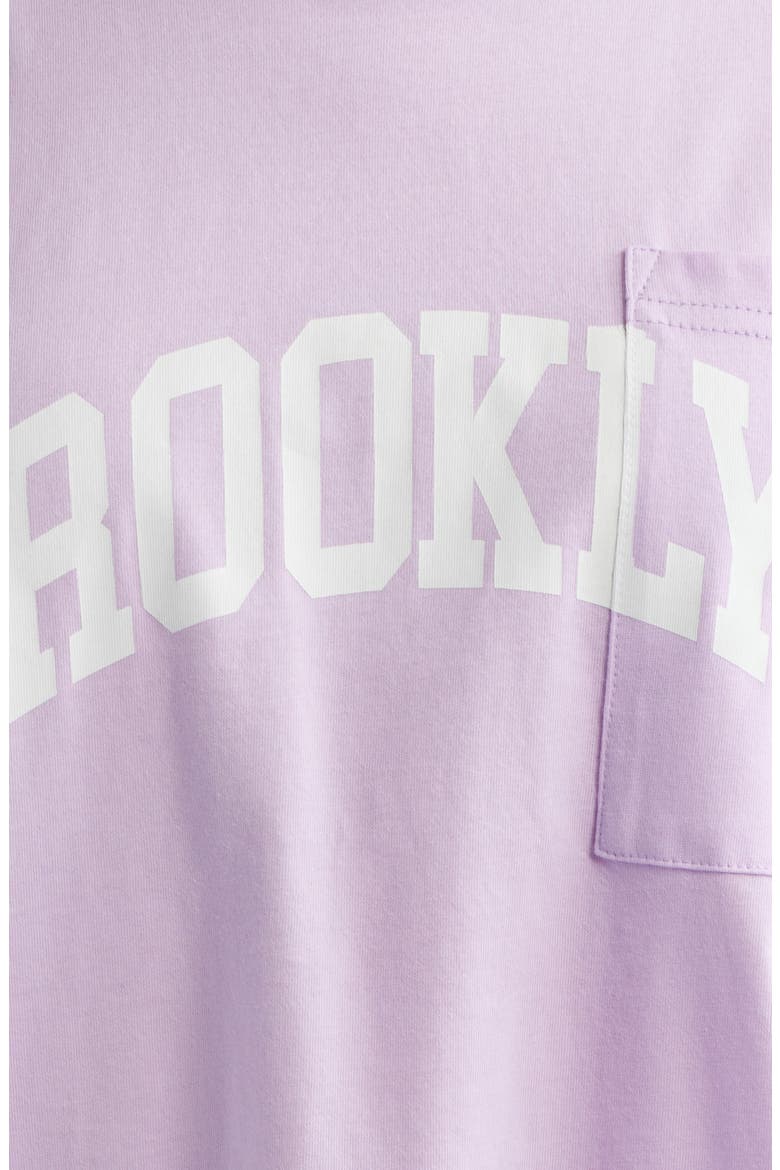 Brooklyn Cotton Pocket T-Shirt, Alternate, color, ORCHID BLOOM