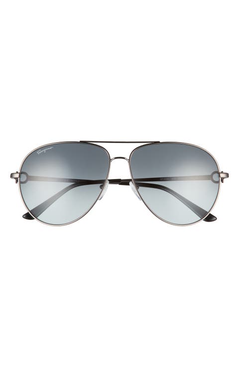 61mm Timeless Aviator Sunglasses