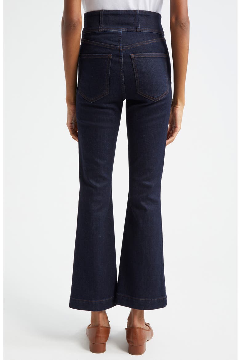 Carson High Waist Ankle Flare Jeans, Alternate, color, INDIGO RINSE