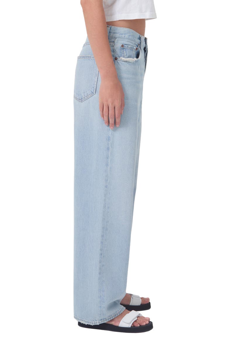 Low Slung Baggy Jeans, Alternate, color, SHAKE