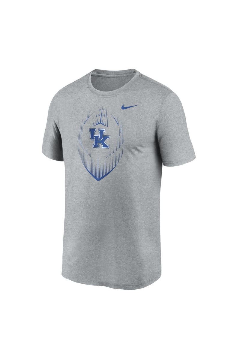 Nike Men's Nike Heather Gray Kentucky Wildcats Primetime Legend Icon Performance T-Shirt, Alternate, color, Heather Gray