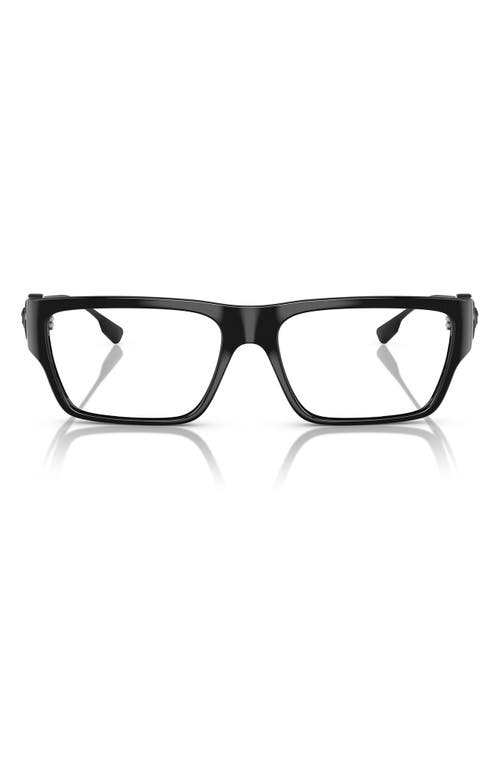 Versace 56mm Rectangle Optical Glasses