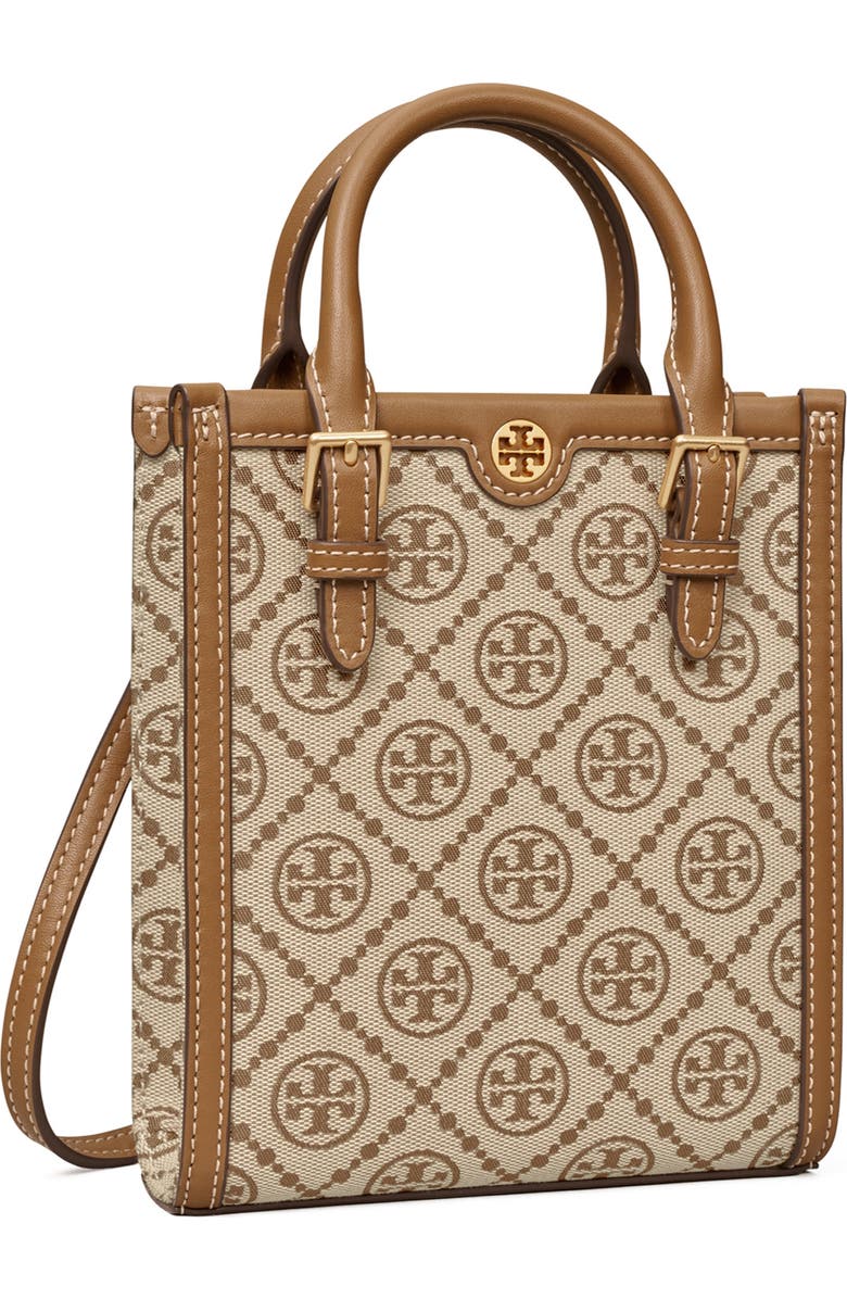 Tory Burch T Monogram Jacquard Mini Tote, Alternate, color,