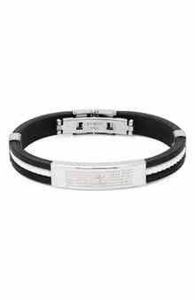 Men's Lord's Prayer ID Bracelet