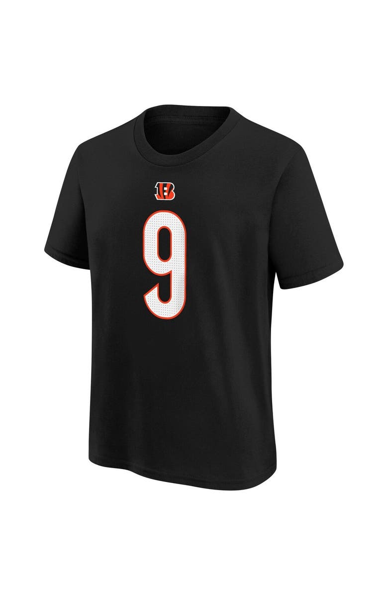 Nike Youth Nike Joe Burrow Black Cincinnati Bengals Player Name & Number T-Shirt, Alternate, color, Black
