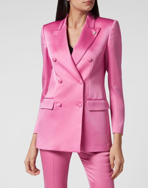 Satin Dandy Blazer Women