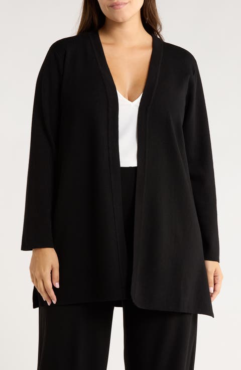 Kissing Front Cardigan (Plus)