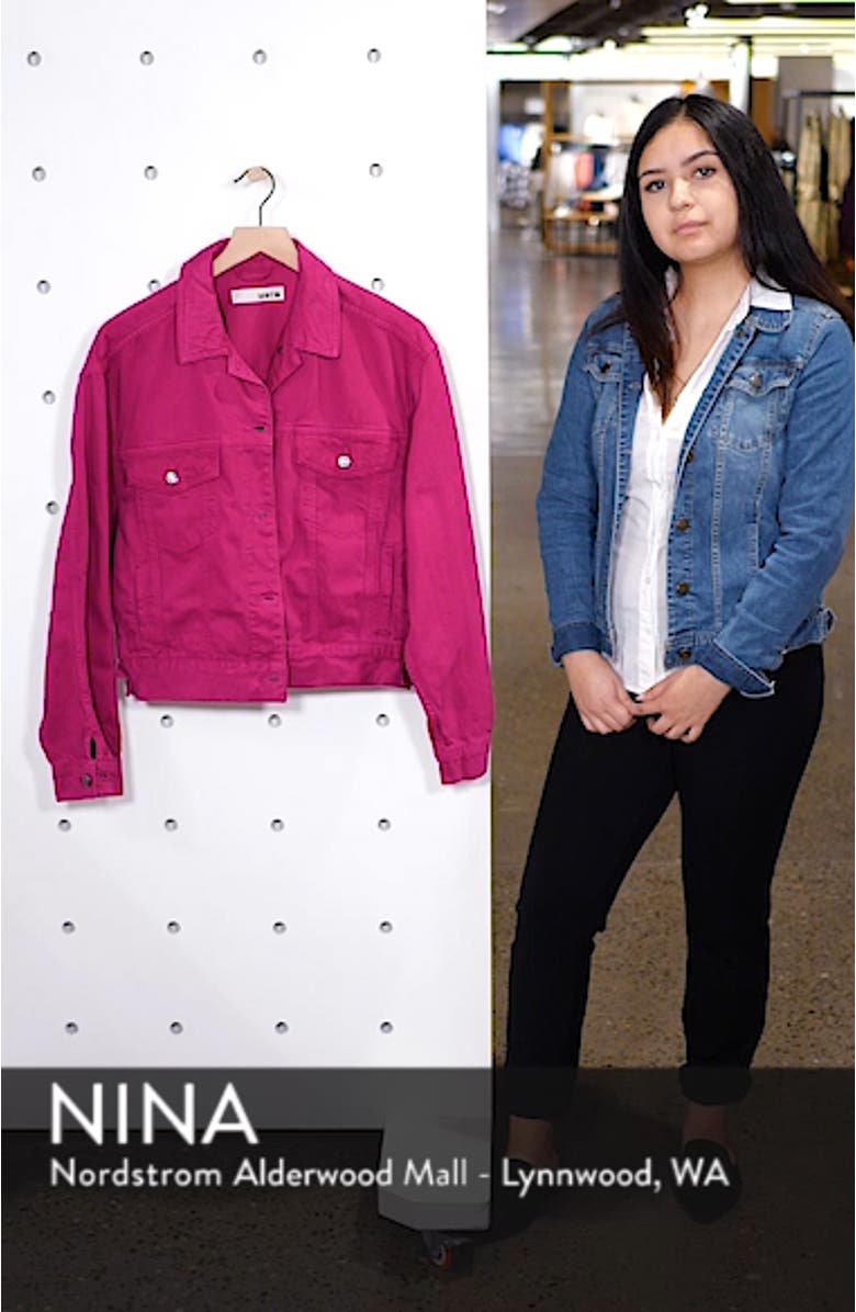 Moto Denim Jacket, sales video thumbnail