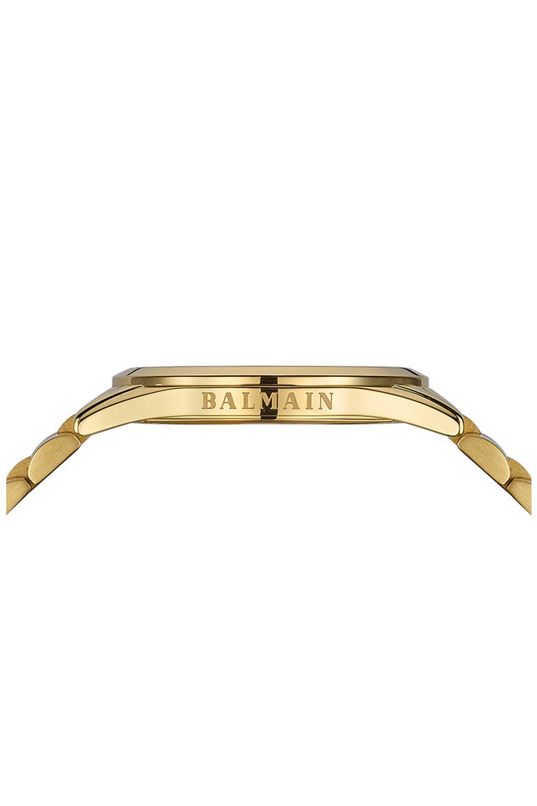 Classic R Grey Dial Bracelet Watch, 41mm, Alternate, color, YELLOW GOLD PVD COATING