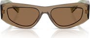 Prada 53mm Pillow Sunglasses