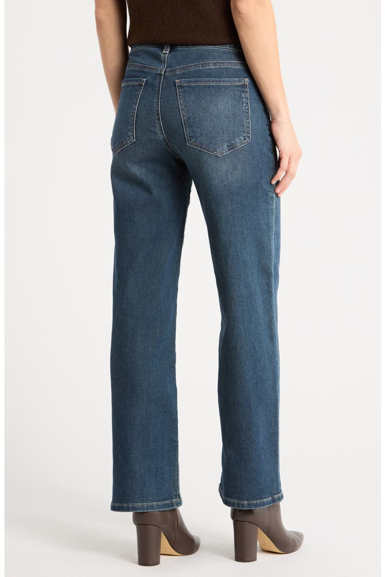 Lucy High Rise Wide Leg Jeans, Alternate, color, BLUEBOTTLE
