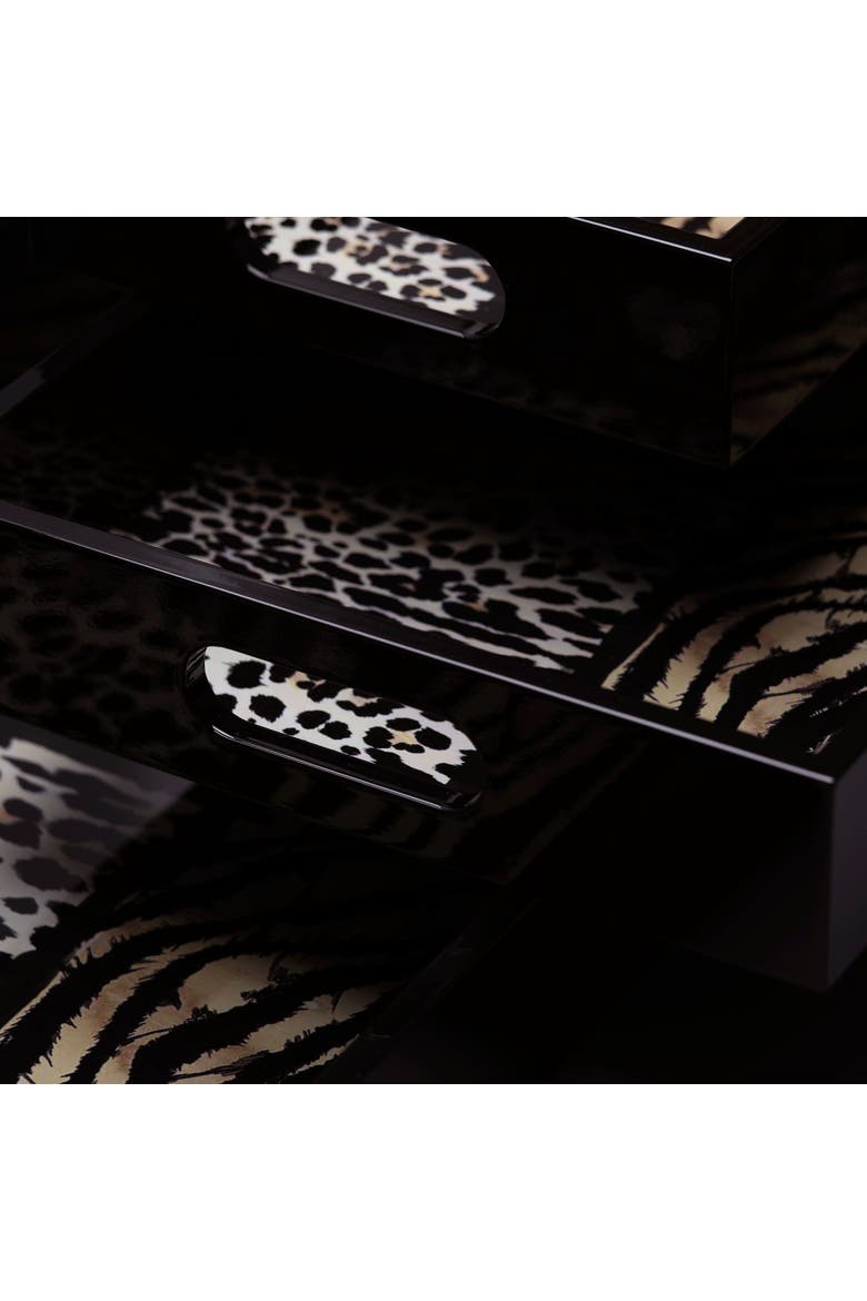 Large Rectangular Tray, Alternate, color, Jaguar