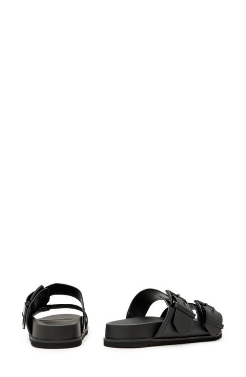 Allsaints Sian Slide Sandal In Black