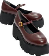 Prologue Shoes Linley Platform Mary Jane Shoes