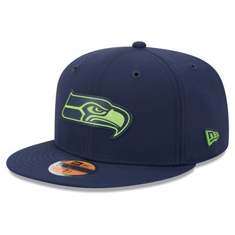 Men's New Era College Navy Seattle Seahawks 2026 Sideline 59FIFTY Fitted Hat