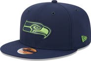 New Era Men's New Era College Navy Seattle Seahawks 2026 Sideline 59FIFTY Fitted Hat