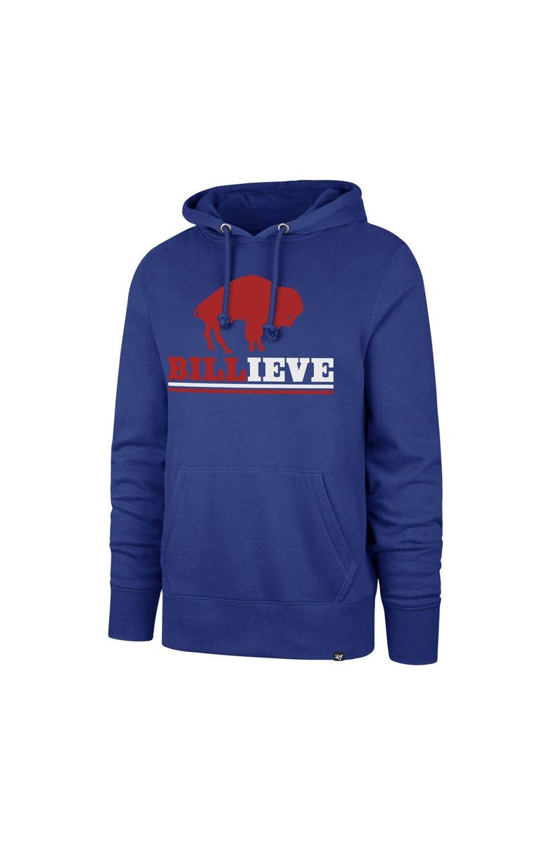 '47 Men's '47 Royal Buffalo Bills Regional Headline Pullover Hoodie, Alternate, color, Royal