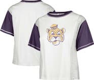 '47 Women's '47 White LSU Tigers Vault Premier Tilda T-Shirt