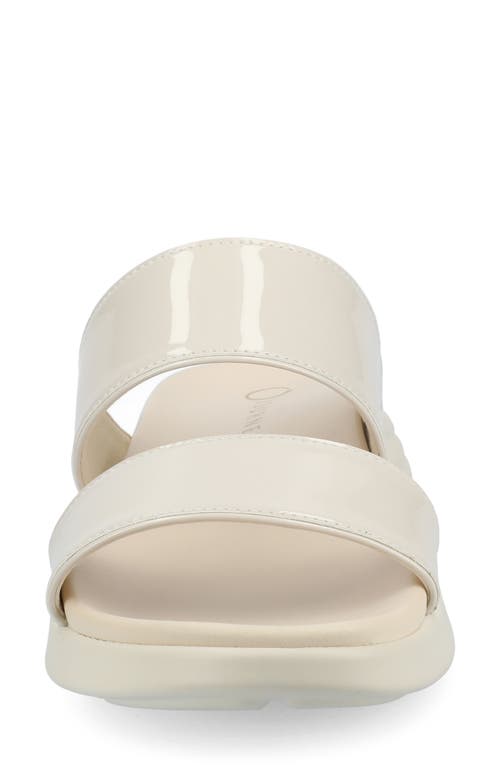 JOURNEE COLLECTION JOURNEE COLLECTION JANIS WEDGE SLIDE SANDAL 
