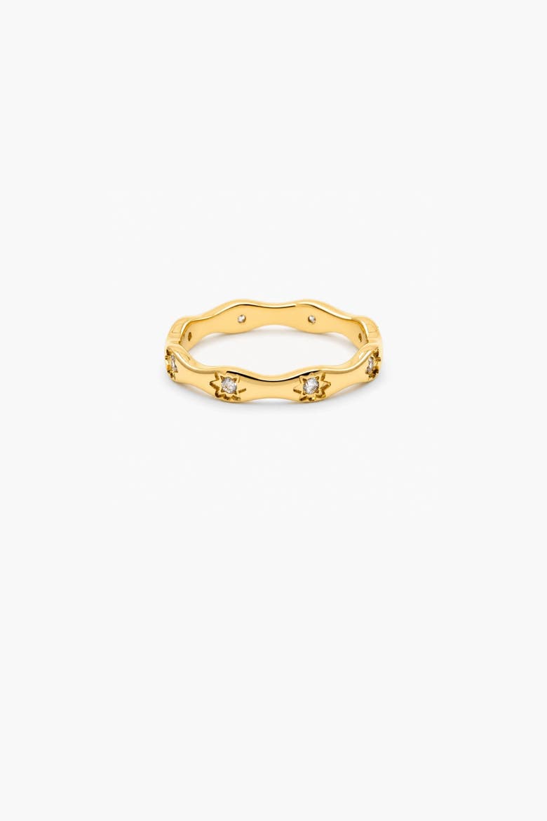 Eternity Crystal Ring, Main, color, Gold