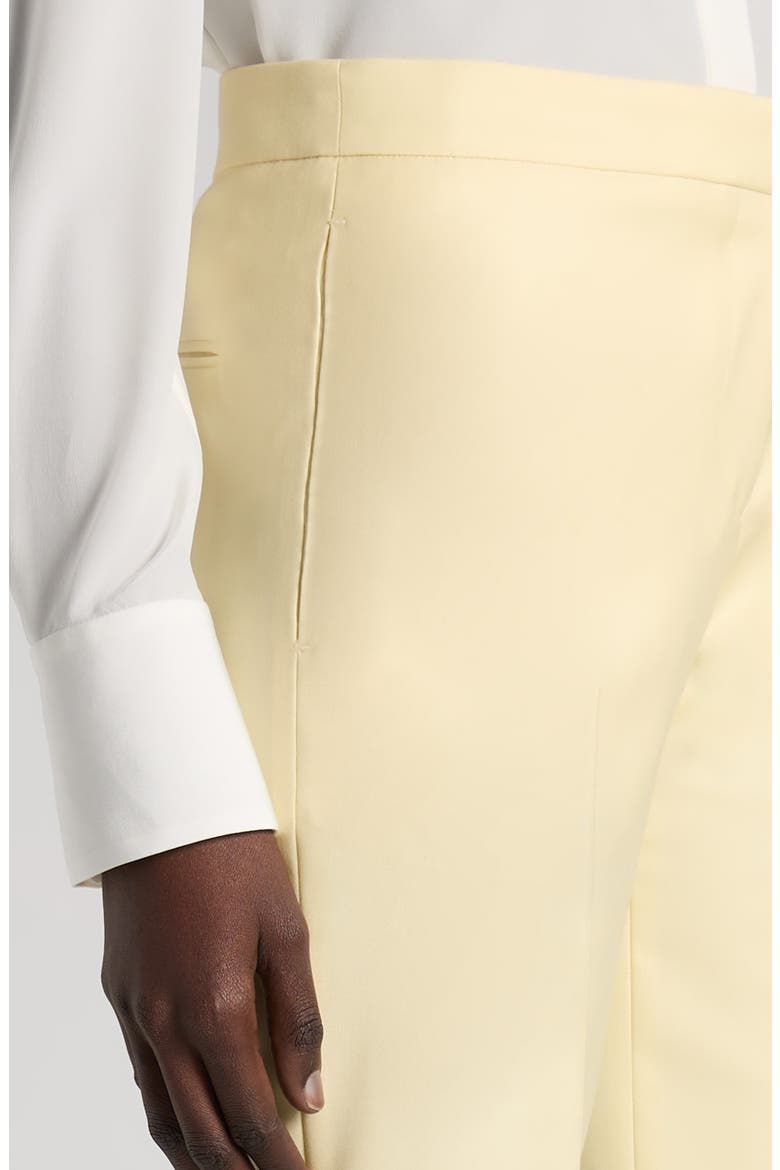 Wool Gabardine Ankle Cigarette Pants, Alternate, color, SHERBET