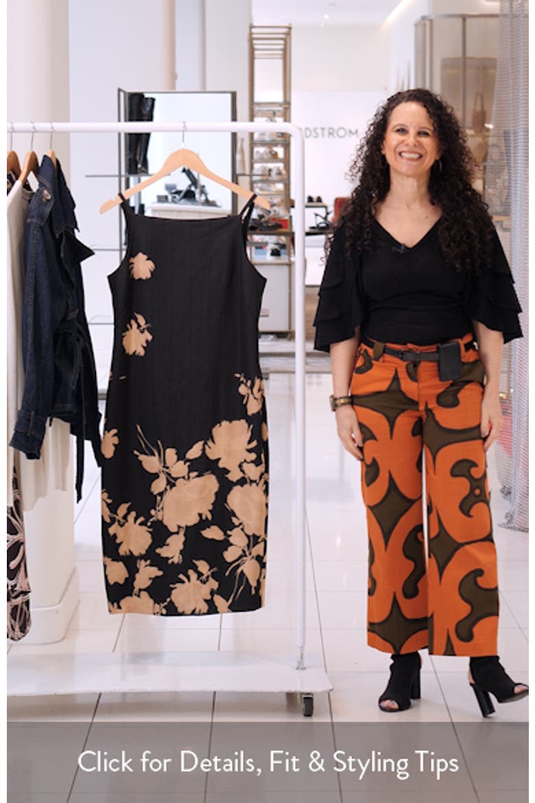 Floral Print Sheath Dress video