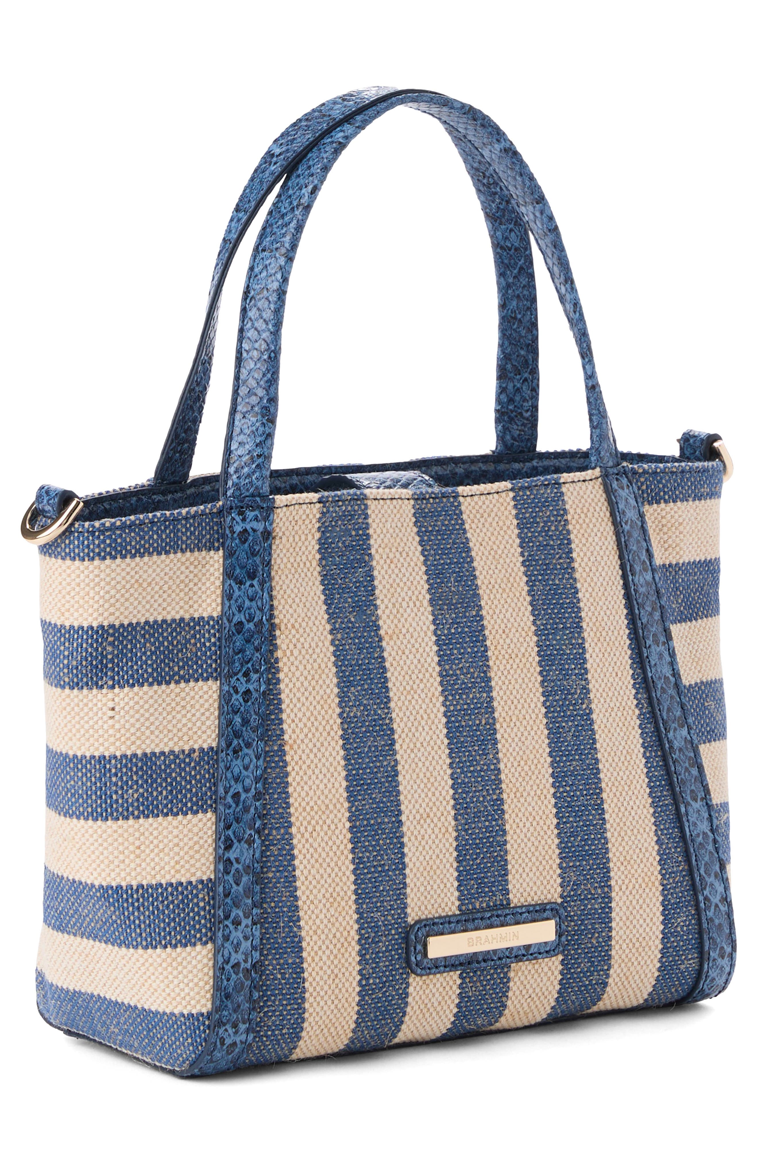 Brahmin Small Mona Tote, Alternate, color, Blue