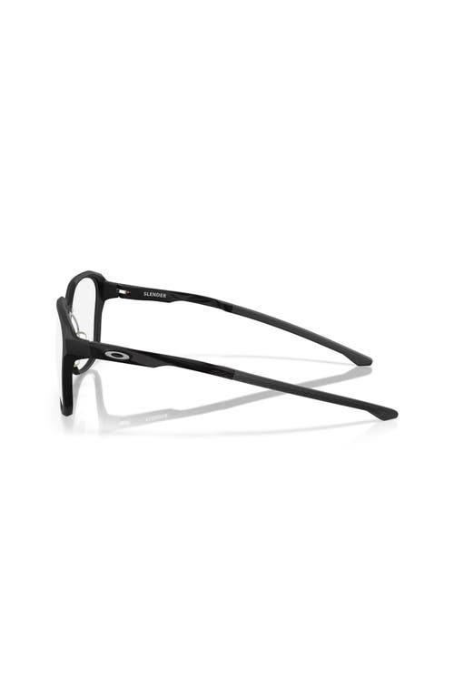 Oakley 57mm Square Optical Glasses In Black