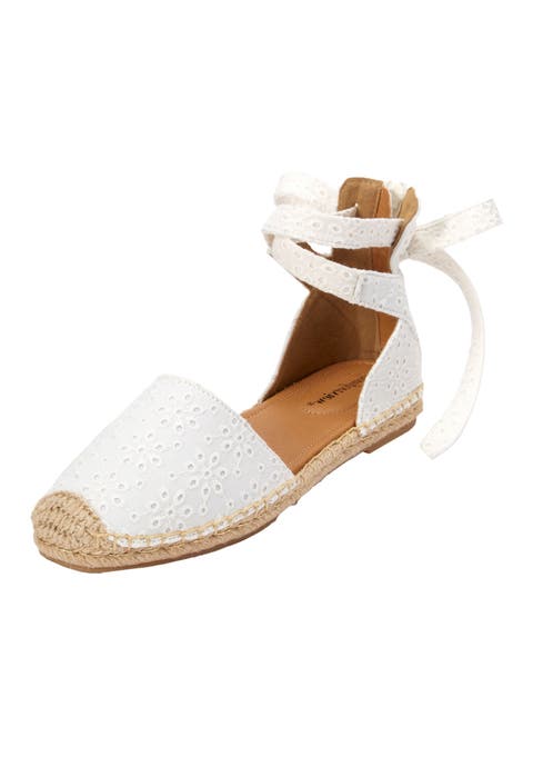 The Shayla Flat Espadrille (Wide Widths Available)